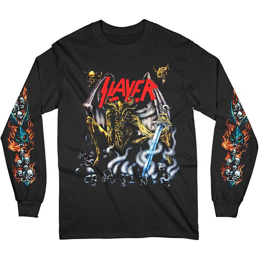 Slayer Airbrush Demon (Arm Prints) Long Sleeve Front