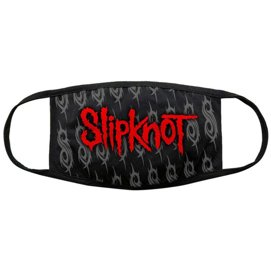 Slipknot Red Logo & Sigils Face Mask Front