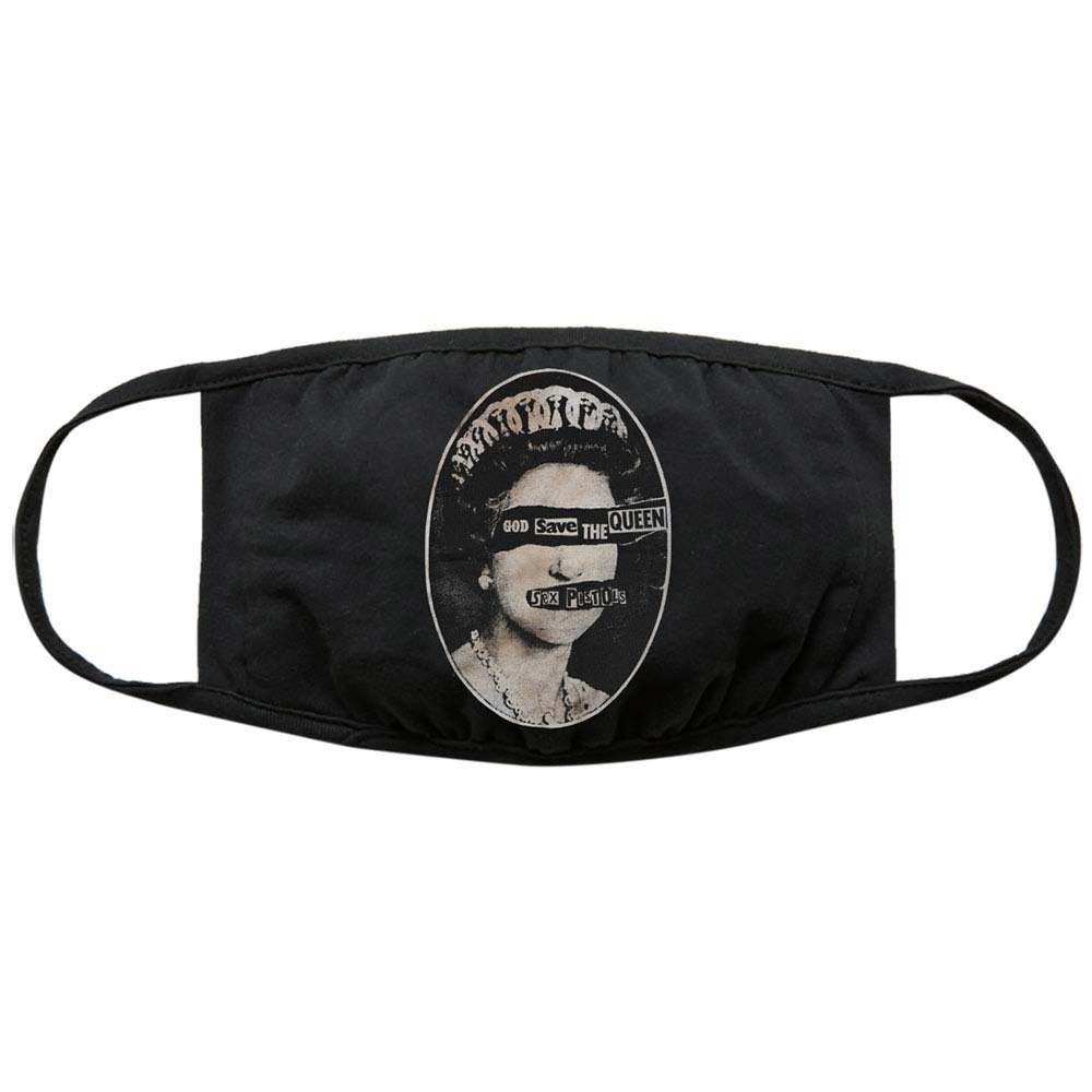 Sex Pistols God Save The Queen Face Mask Front