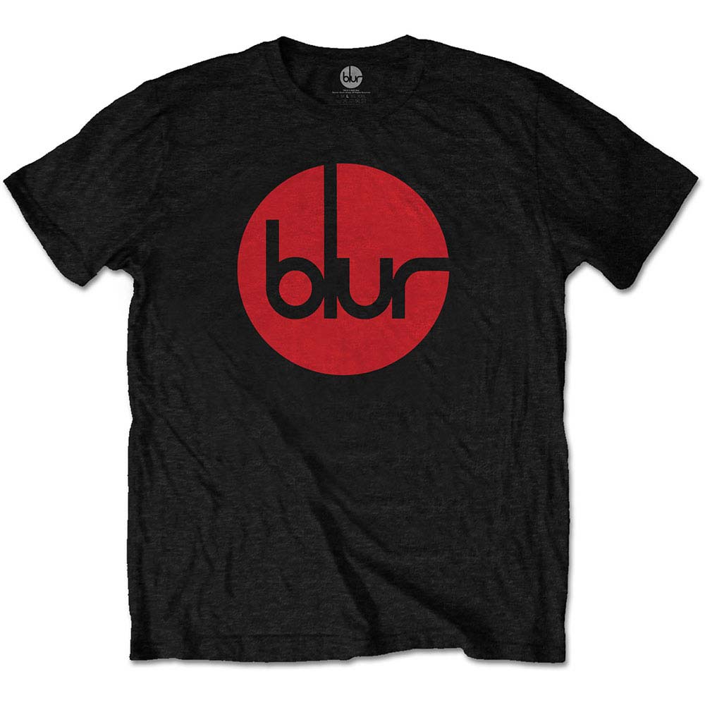 Blur Circle Logo Slim Fit T-shirt Front