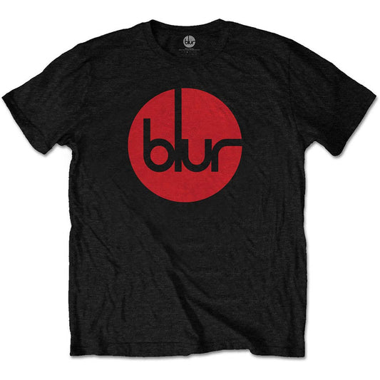 Blur Circle Logo Slim Fit T-shirt Front