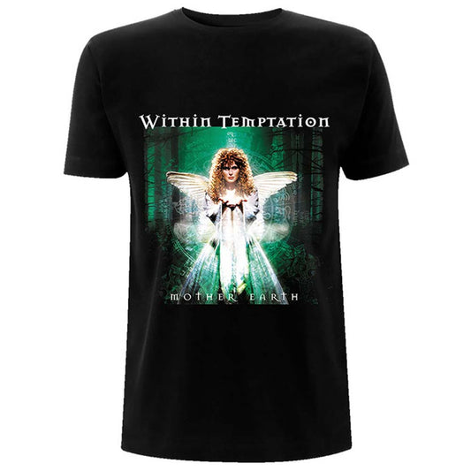 Within Temptation Mother Earth (Back Print) Slim Fit T-shirt Front