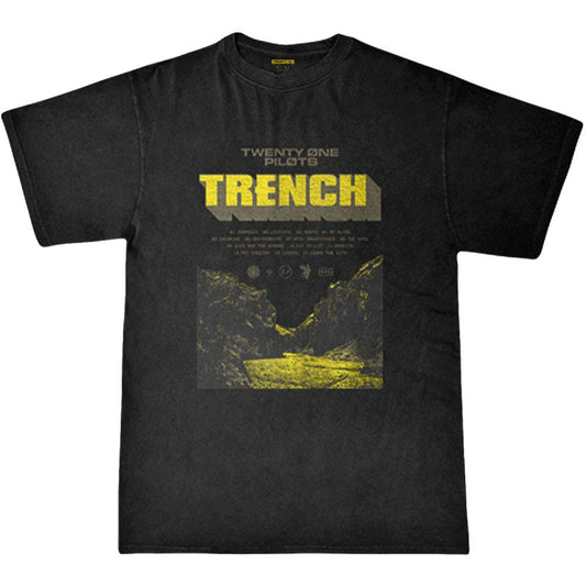Twenty One Pilots Trench Cliff Slim Fit T-shirt Front