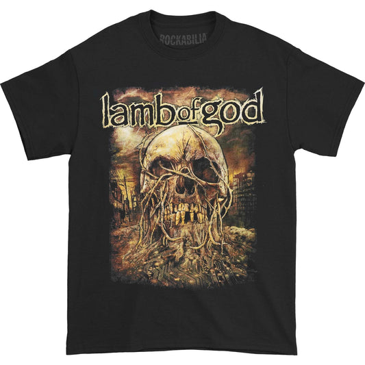 Lamb Of God Vineskull T-shirt Front