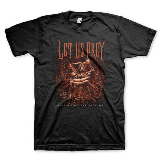 Let Us Prey Virtues T-shirt Front
