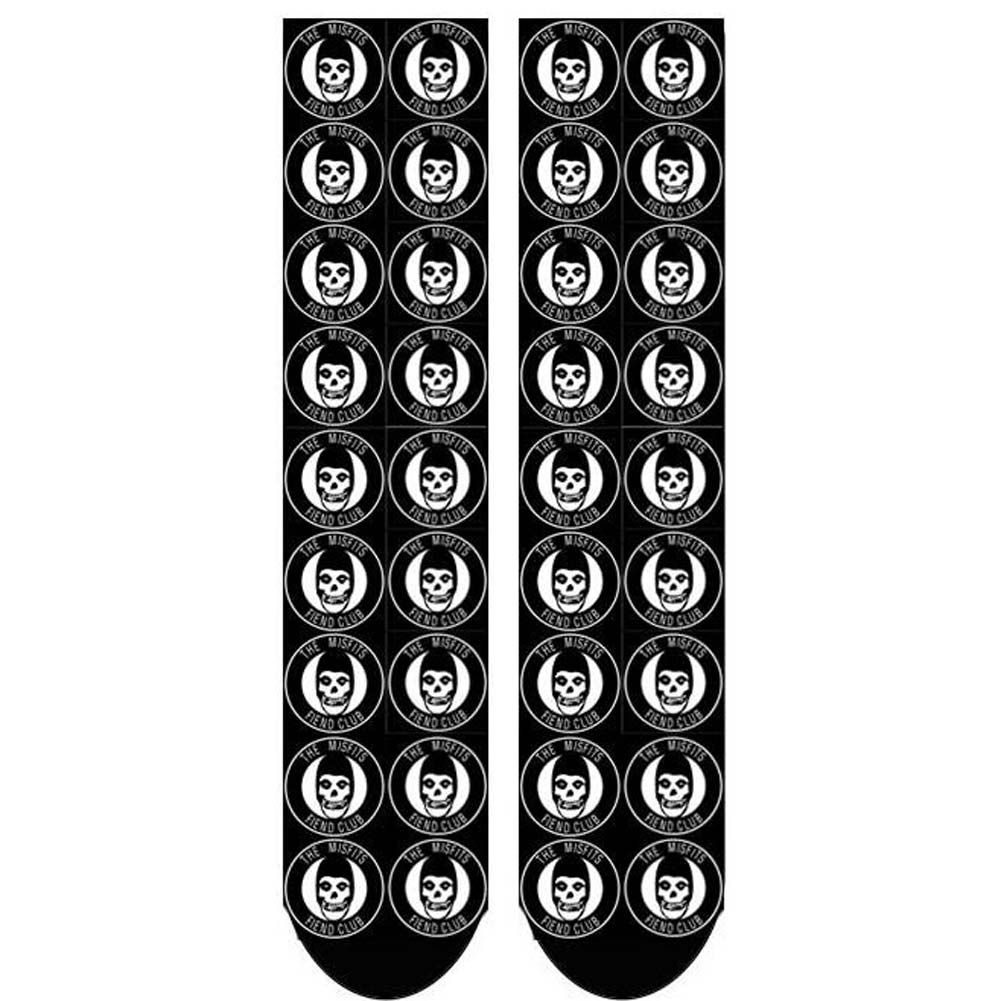 Misfits Fiend Club All Over Socks Front