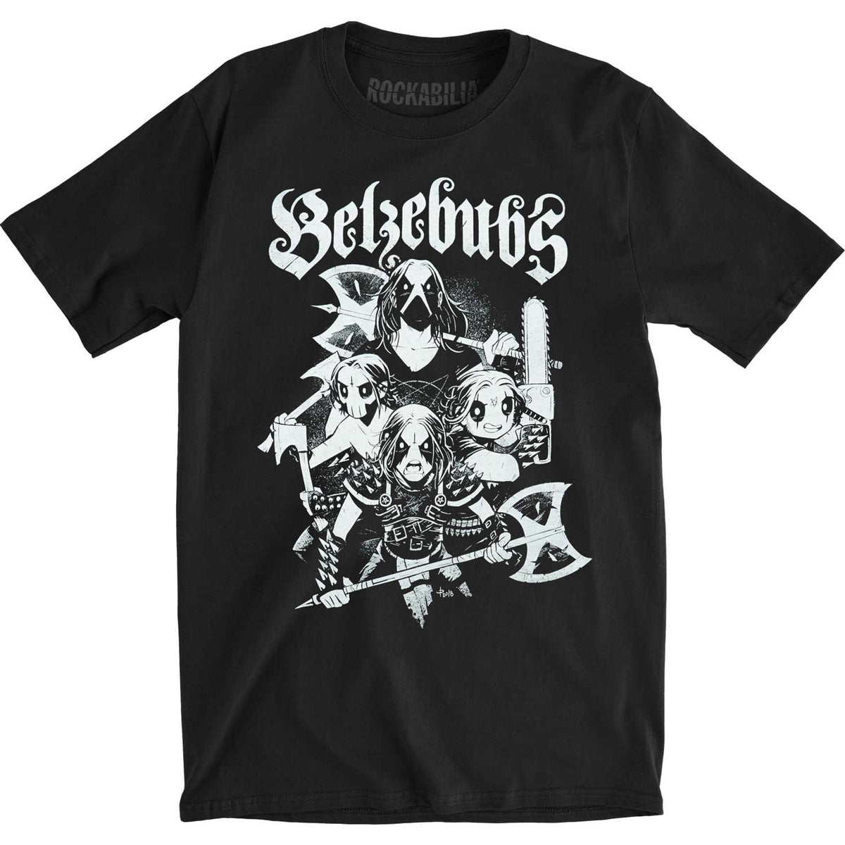 Belzebubs Woodchvcks Slim Fit T-shirt Front