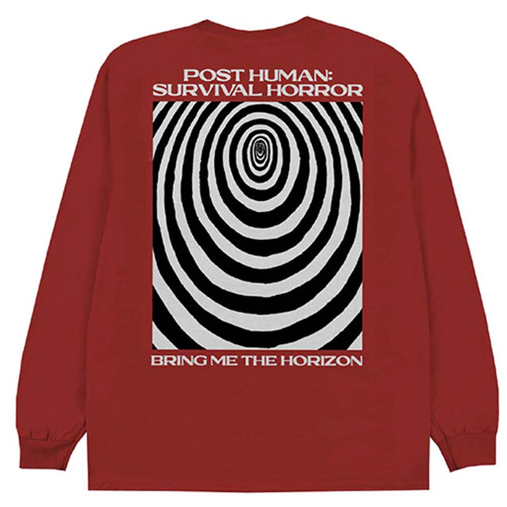 Bring Me The Horizon Paranoid (Back Print) Long Sleeve Back