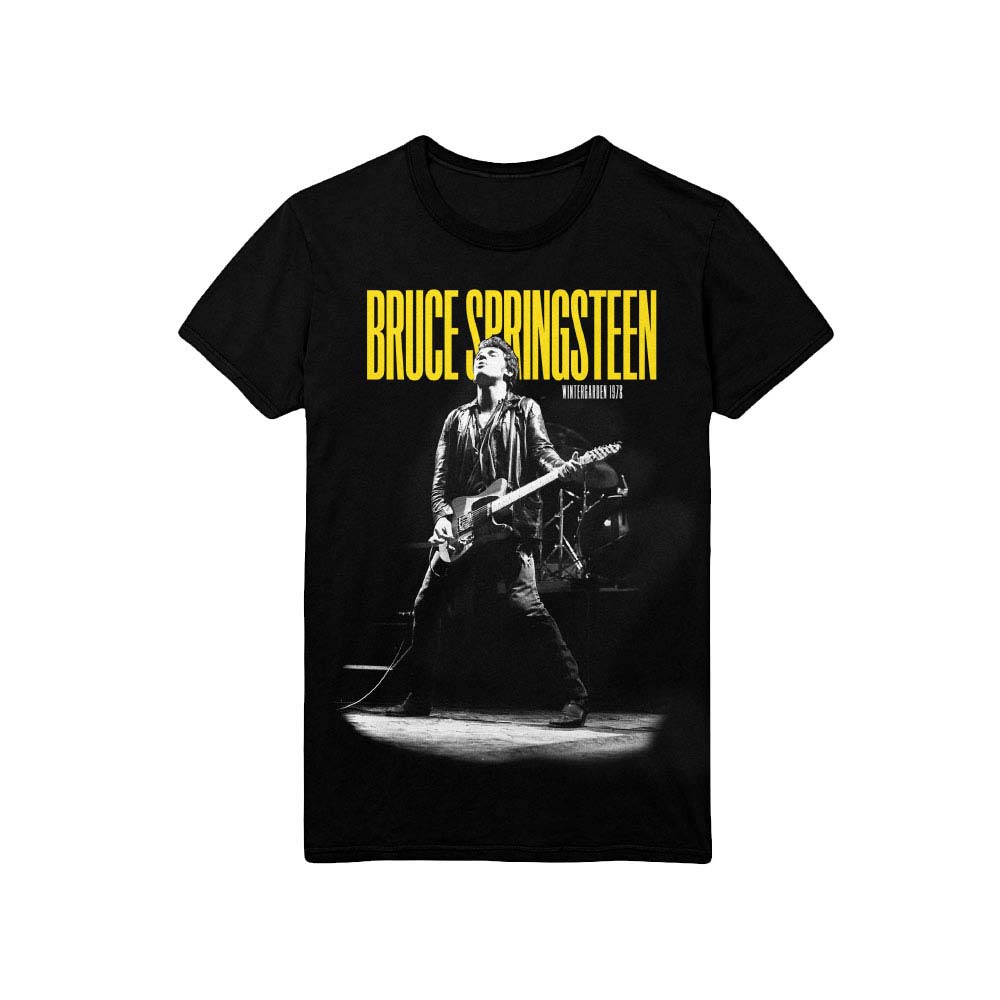 Bruce Springsteen Winterland Ballroom Guitar Slim Fit T-shirt Front