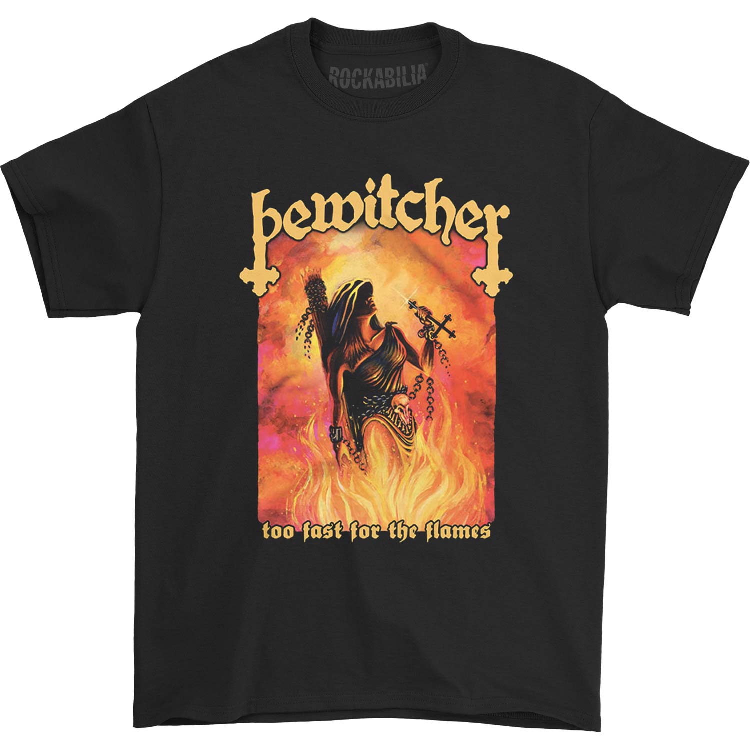 Bewitcher Flames Tee T-shirt Front