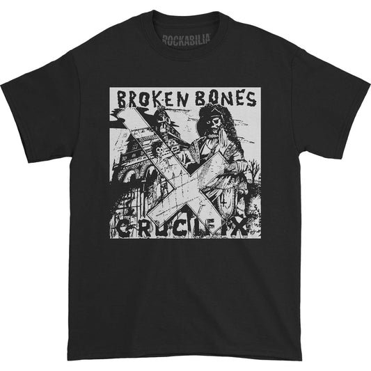 Broken Bones Crucifix Tee T-shirt Front