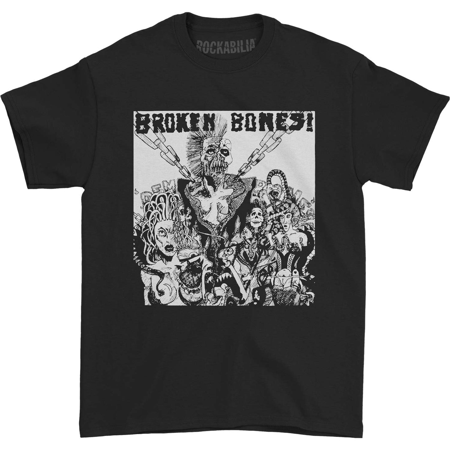Broken Bones Dem Bones Tee T-shirt Front