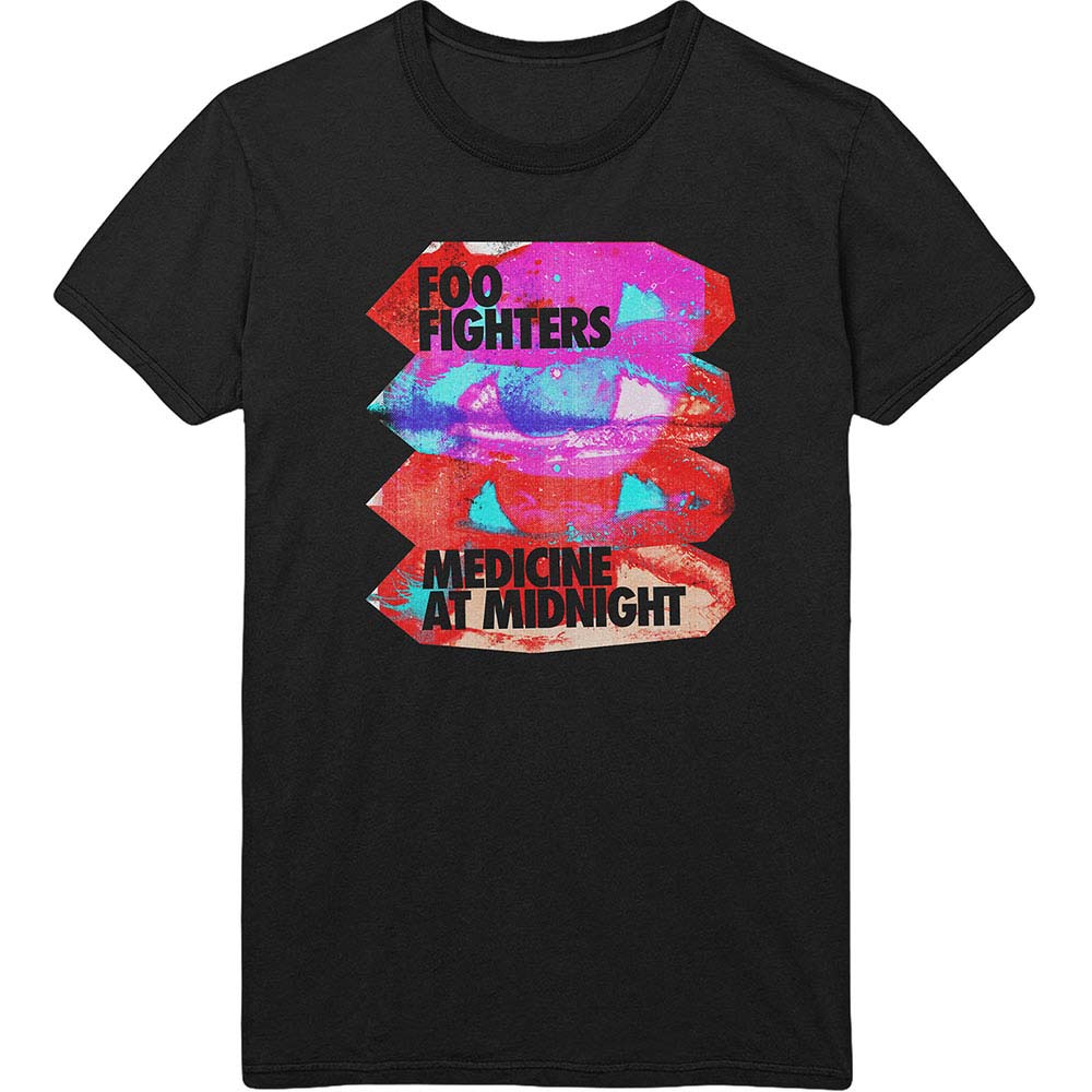 Foo Fighters Medicine At Midnight Slim Fit T-shirt Front
