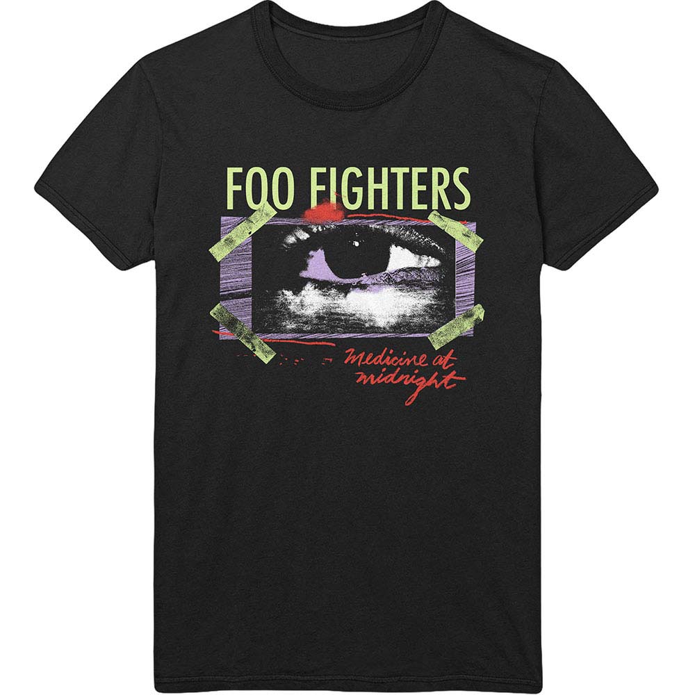 Foo Fighters Medicine At Midnight Taped Slim Fit T-shirt Front