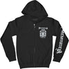 Antichrist Zip Hood Zippered Hooded Sweatshirt