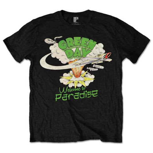 Green Day Welcome to Paradise T-shirt Front