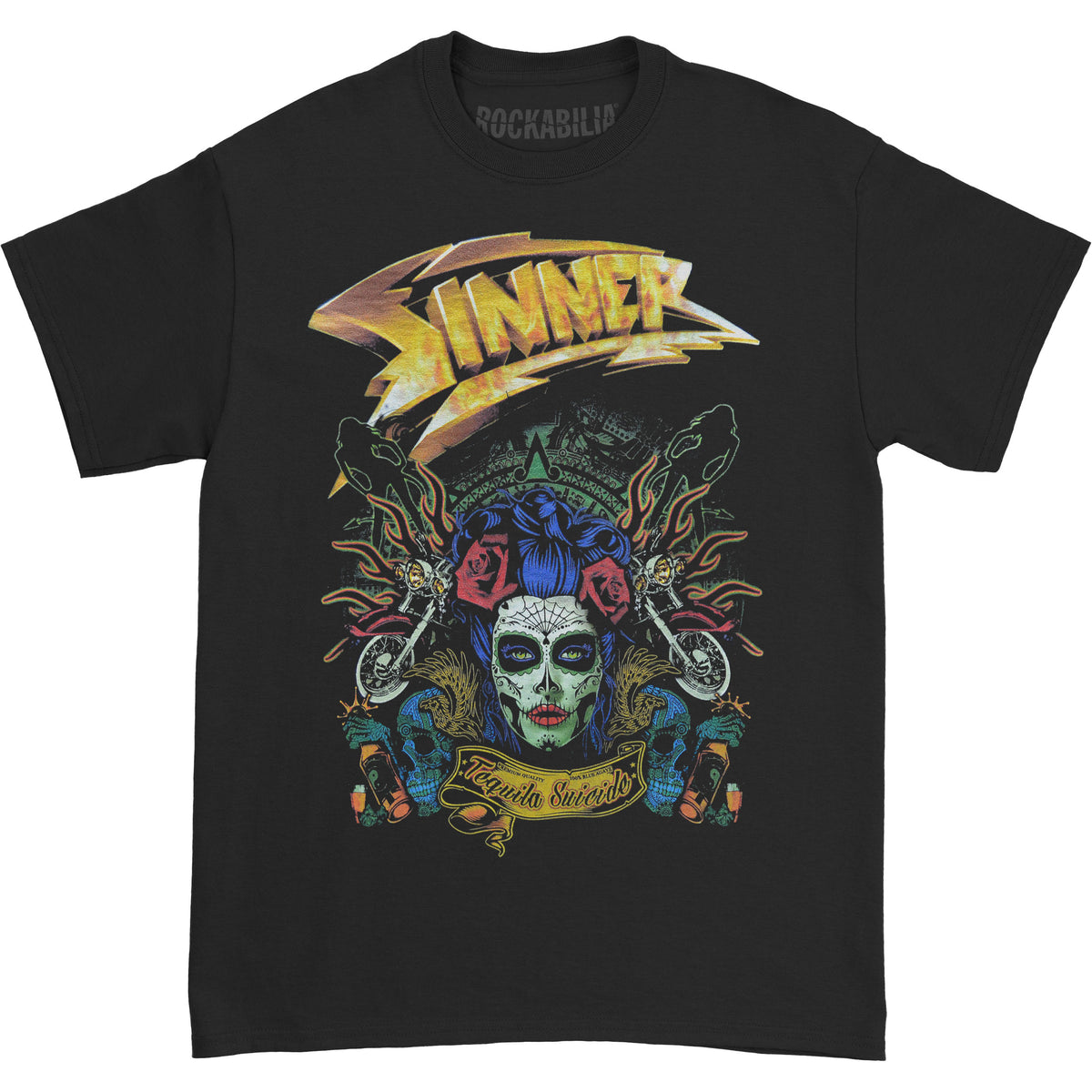Sinner Tequila T-shirt Front