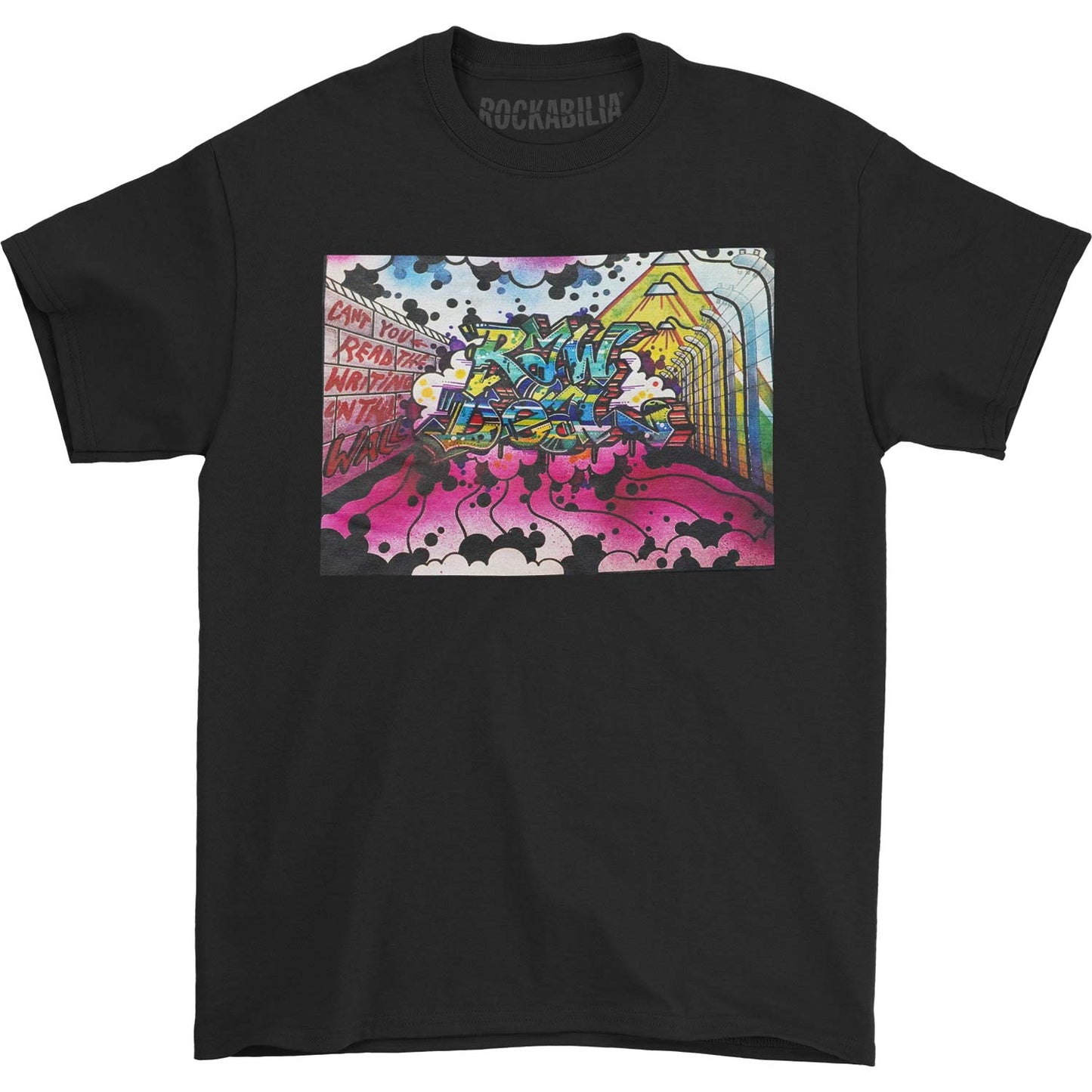 Raw Deal Cant You Read The Writing On The Wall by INK T-shirt Front