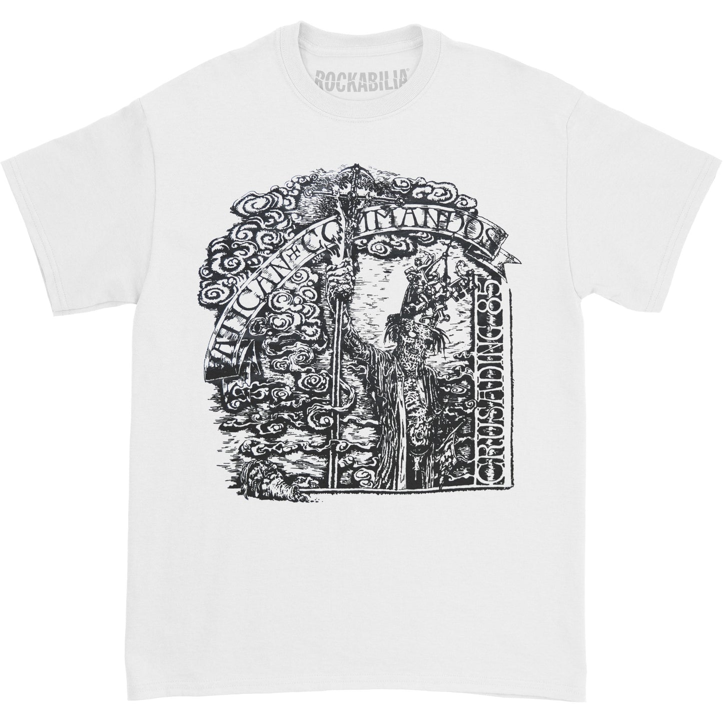 Vatican Commandos Crusading Tee T-shirt Front