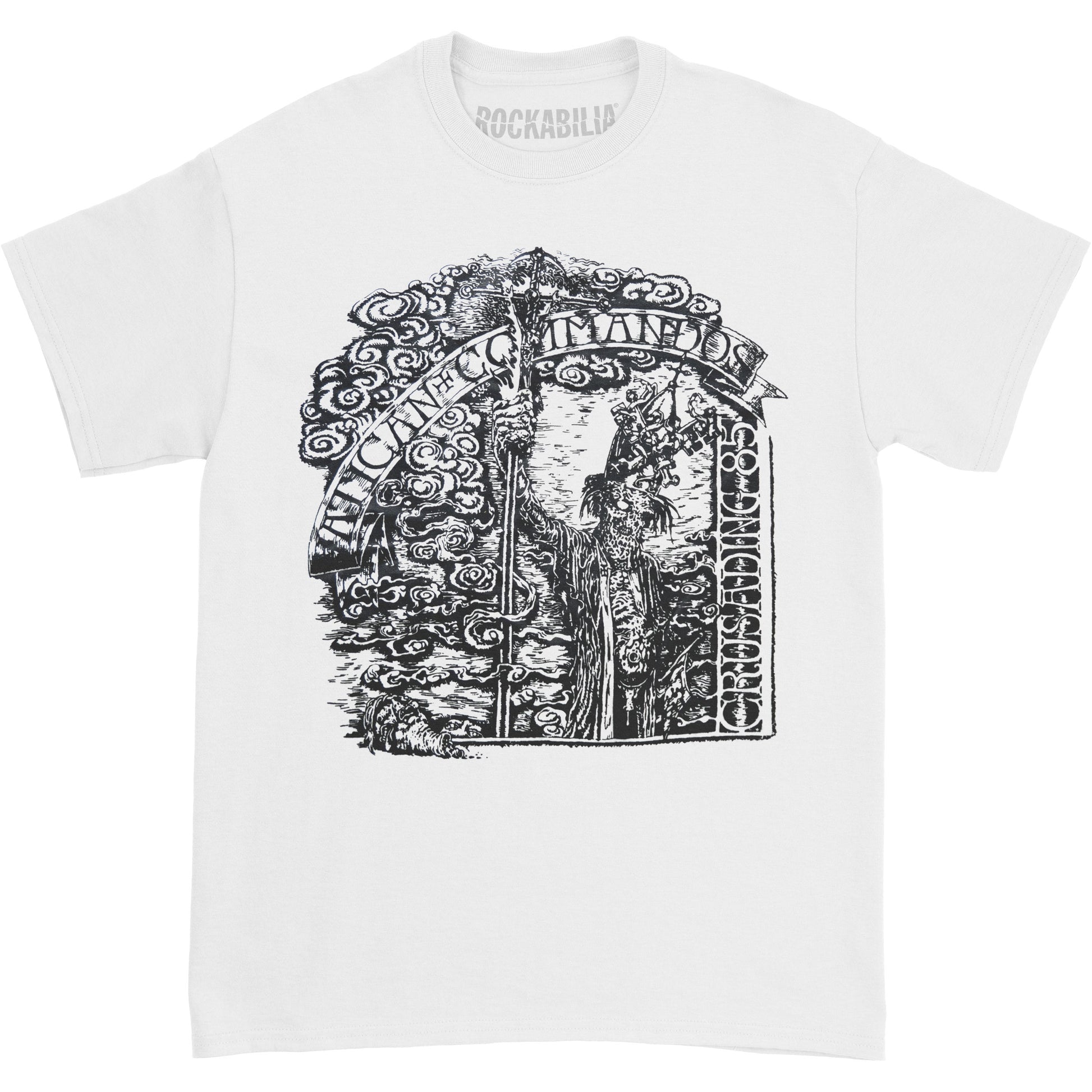 Vatican Commandos Crusading Tee T-shirt Front