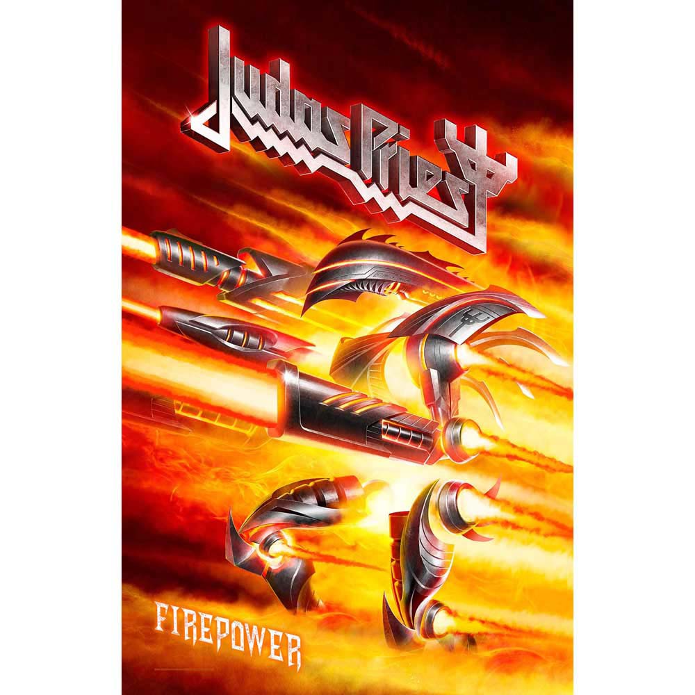 Judas Priest Firepower Poster Flag Front