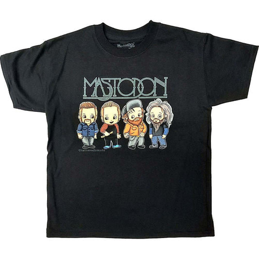 Mastodon Band Character Kids Tee Childrens T-shirt Front