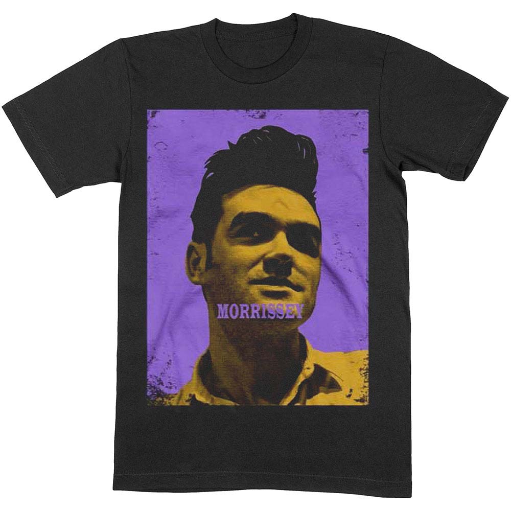 Morrissey Purple & Yellow Slim Fit T-shirt Front