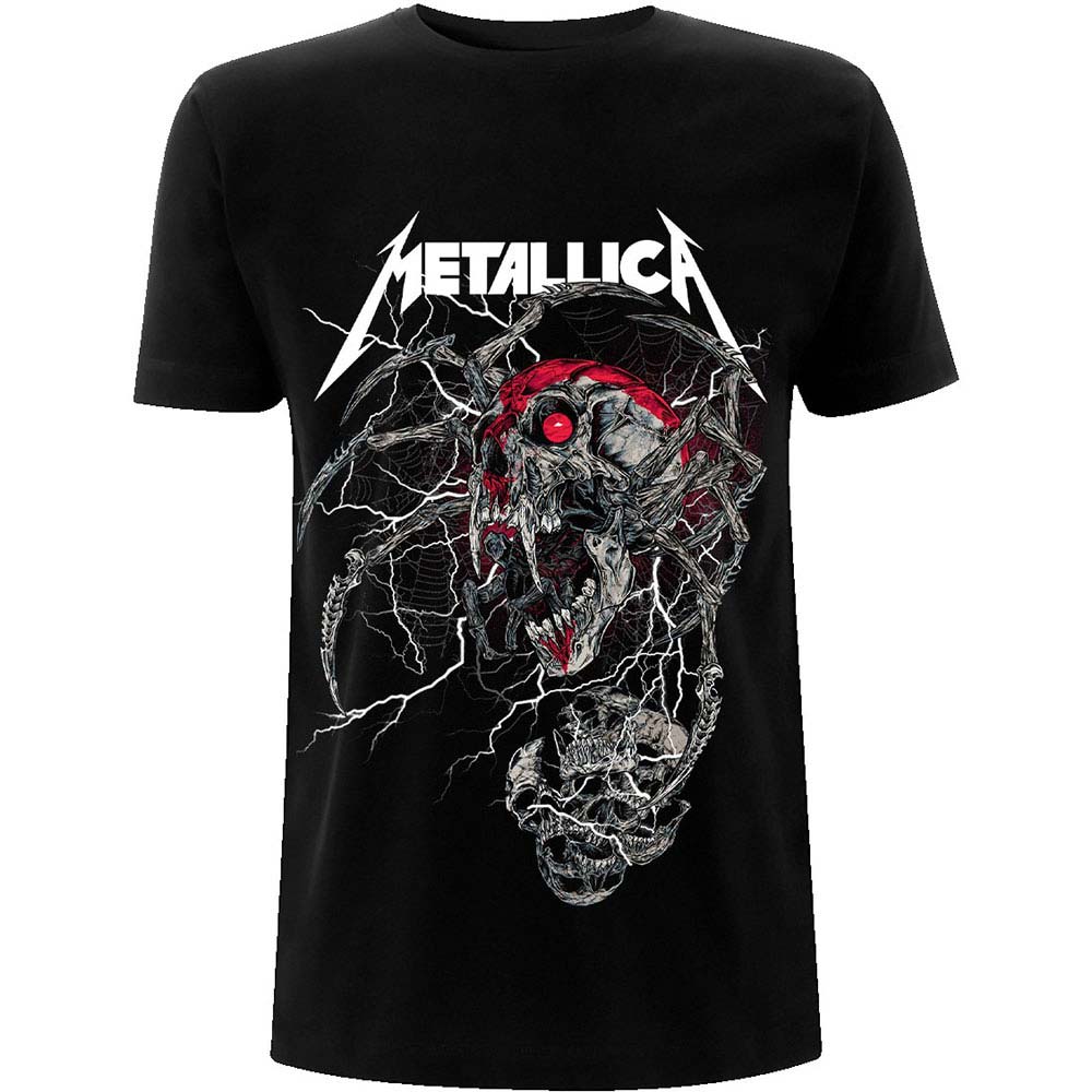 Metallica Spider Dead Slim Fit T-shirt Front