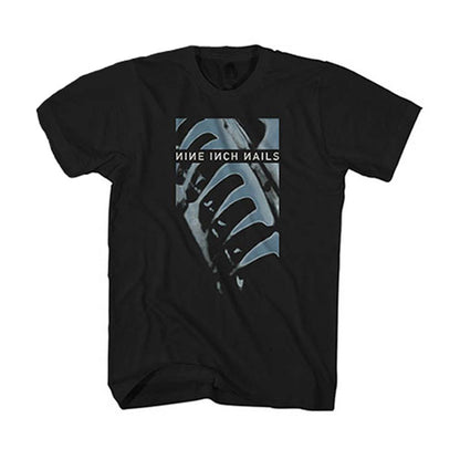 Nine Inch Nails Pretty Hate Machine (Back Print) Slim Fit T-shirt Front