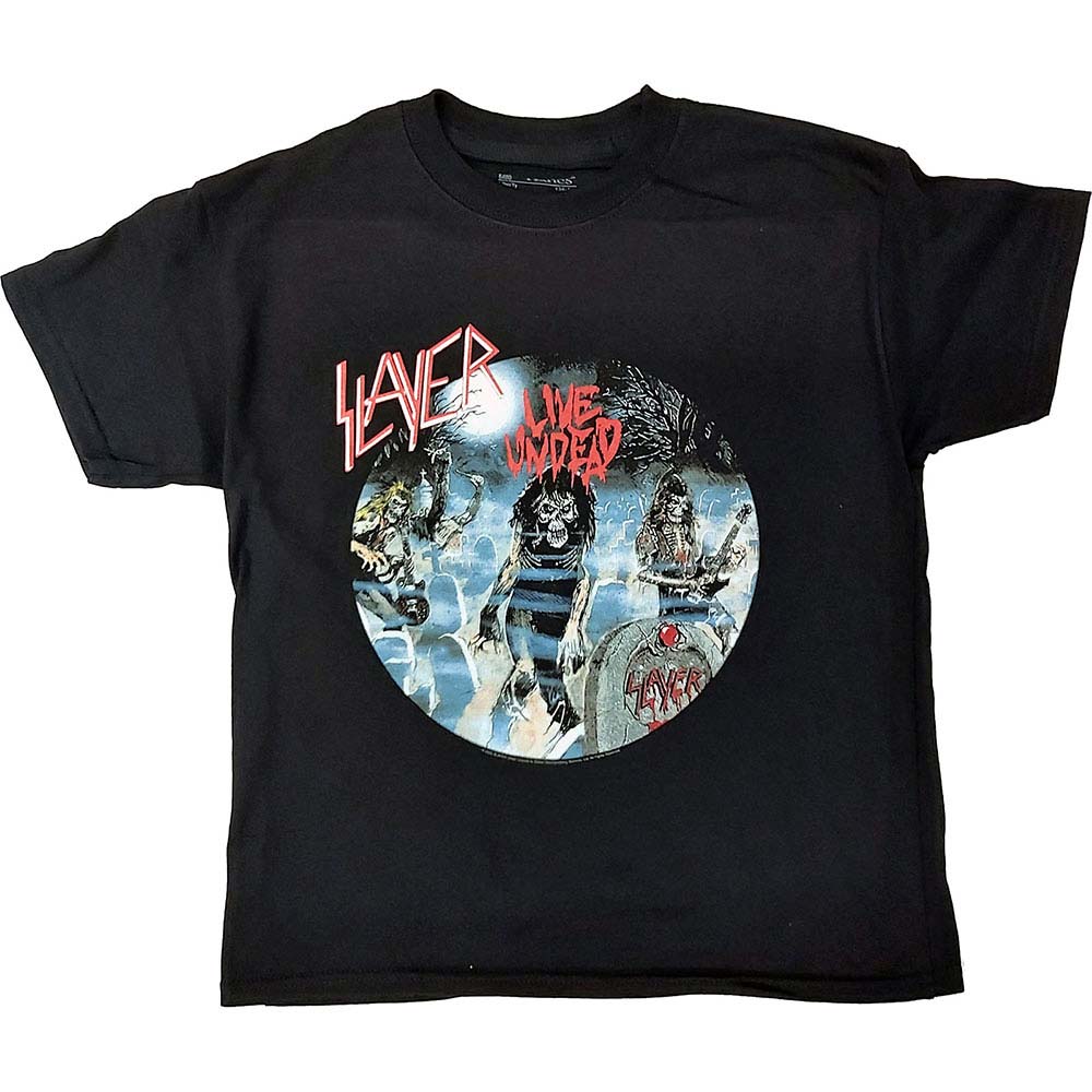 Slayer Live Undead Childrens T-shirt Front
