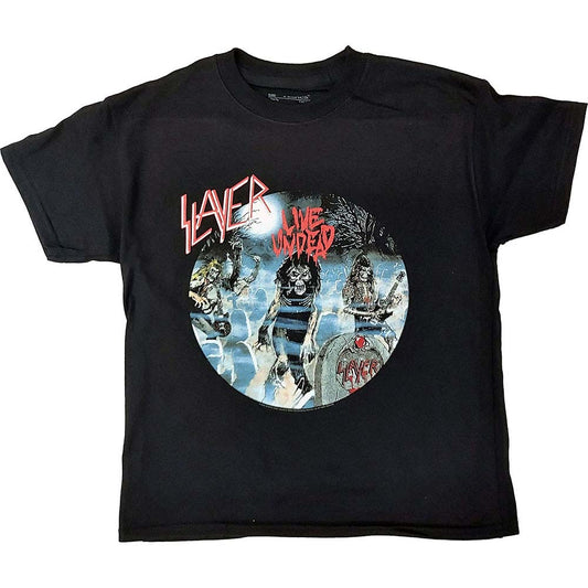 Slayer Live Undead Childrens T-shirt Front