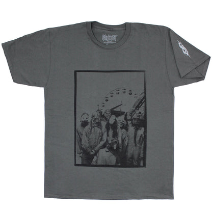 Amusement Park (Back Print) Slim Fit T-shirt