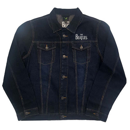 Beatles Drum Logo (Back Print) Denim Jacket Front