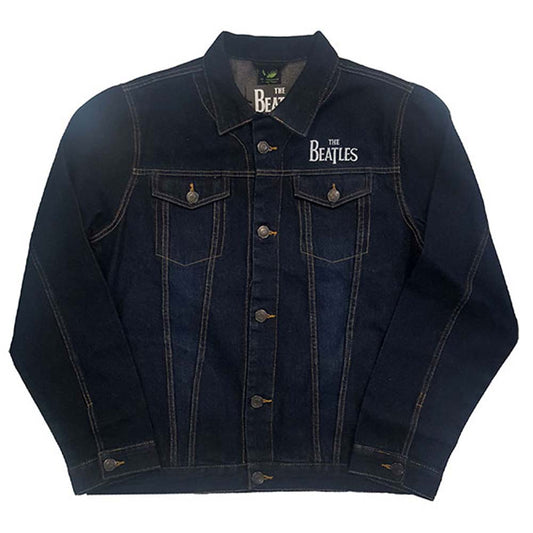 Beatles Drum Logo (Back Print) Denim Jacket Front