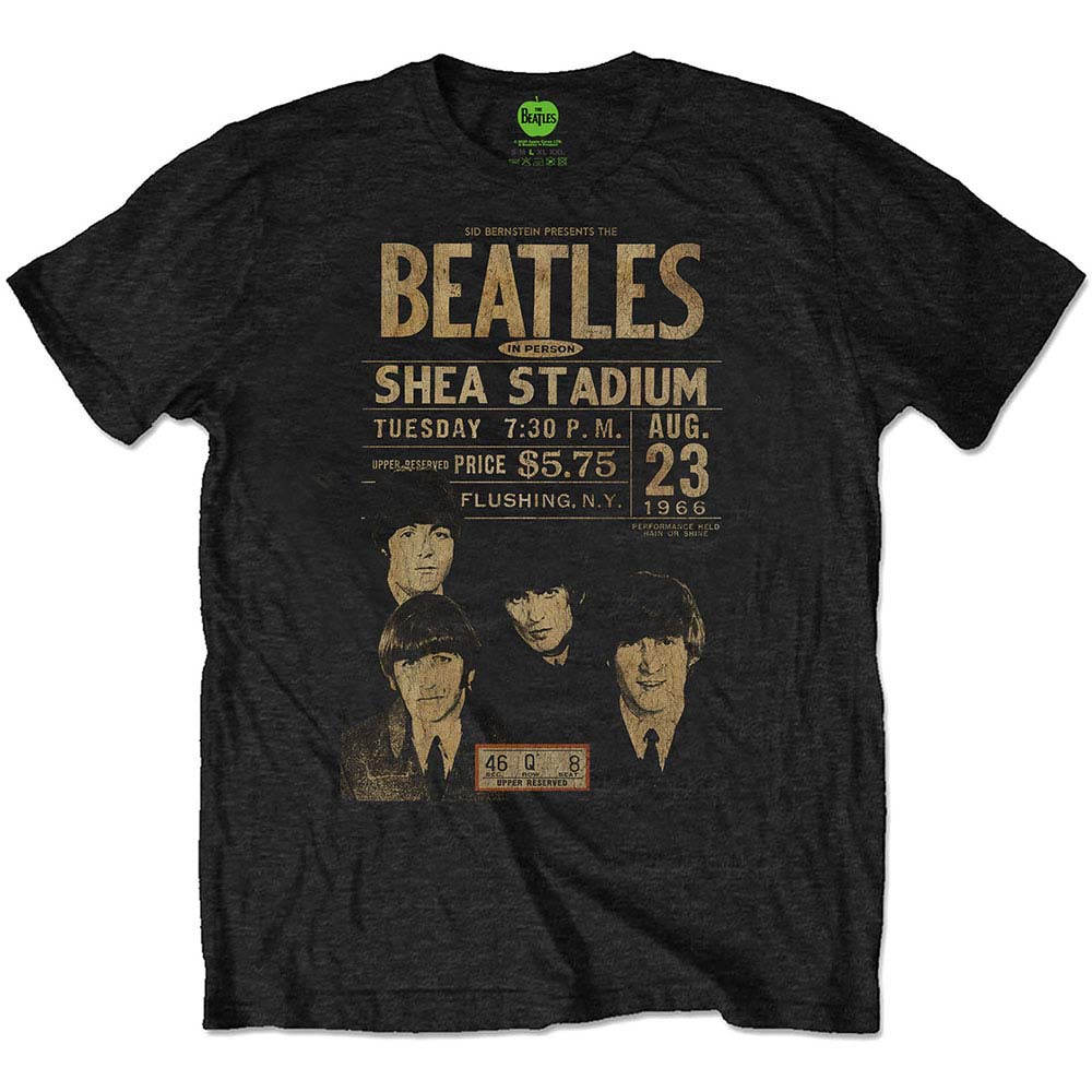 Beatles Shea '66 Eco-Tee Vintage T-shirt Front