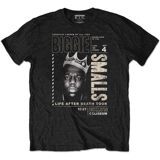 Notorious B.I.G. Life After Death Tour Eco-Tee Vintage T-shirt Front