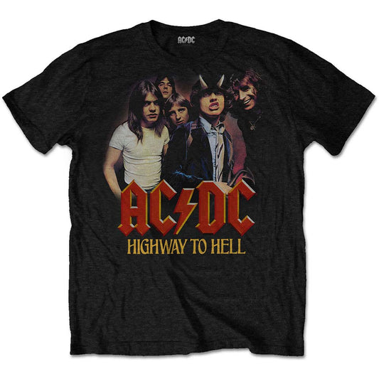 AC/DC H2H Band Slim Fit T-shirt Front
