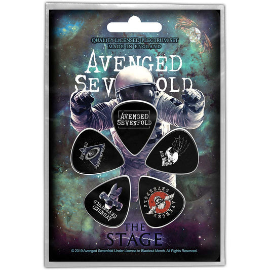 Avenged Sevenfold The Stage Guitar Pick Front