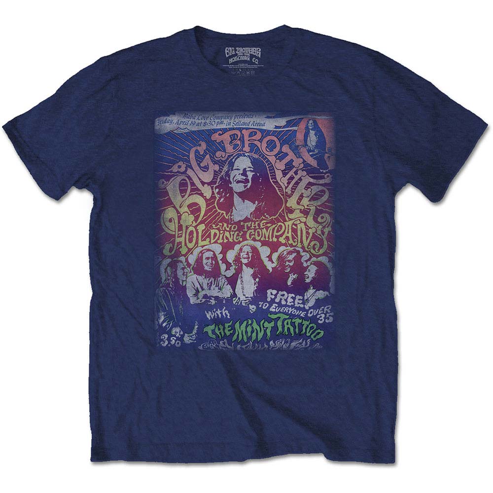 Big Brother And The Holding Company Selland Arena Slim Fit T-shirt Front