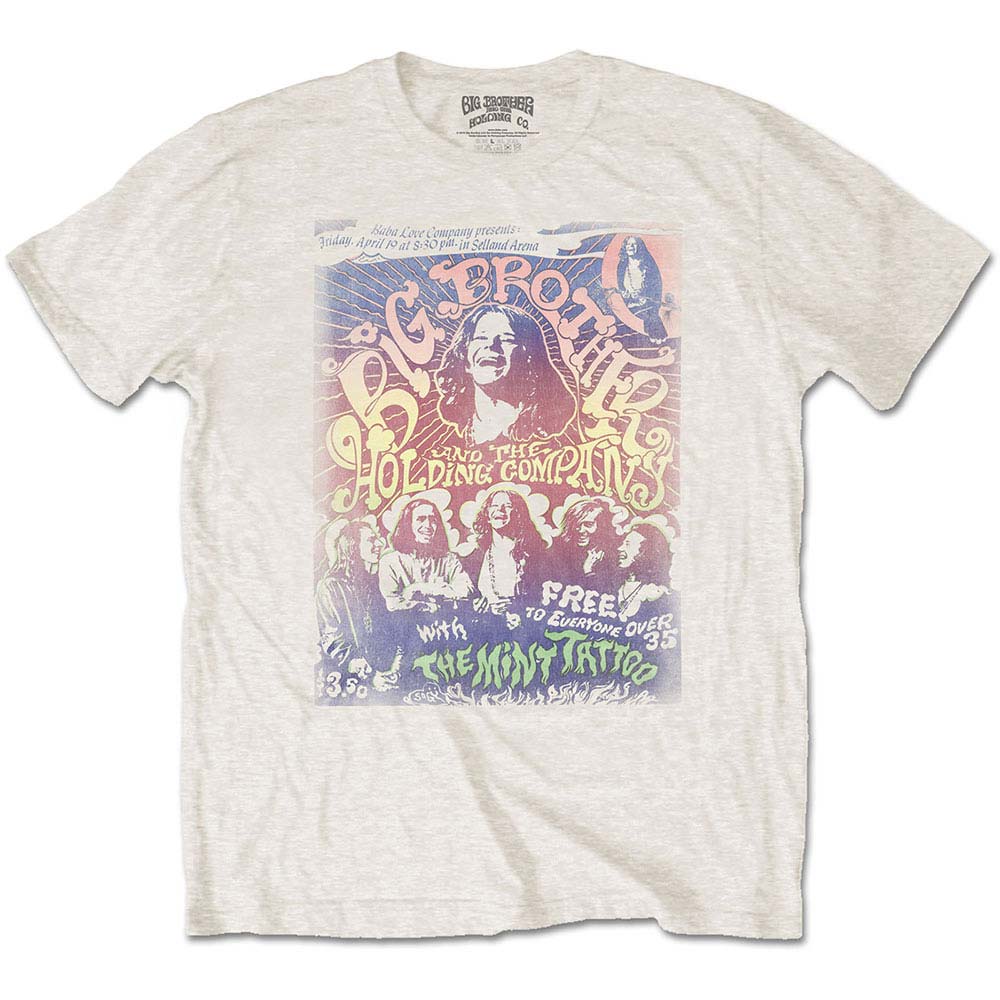 Big Brother And The Holding Company Selland Arena Slim Fit T-shirt Front