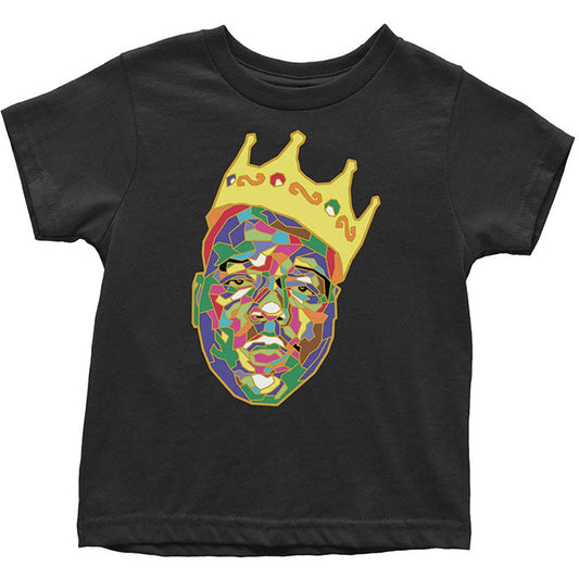 Notorious B.I.G. Crown Kids Tee (Toddler) Childrens T-shirt Front