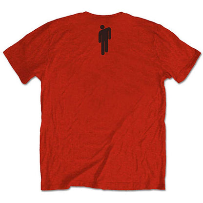 Billie Eilish Racer Logo & Blohsh (Back Print) Slim Fit T-shirt Back