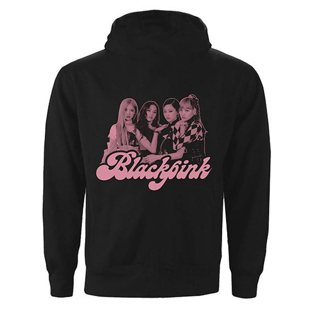 BlackPink Photo Back (Back Print) Hooded Sweatshirt Back