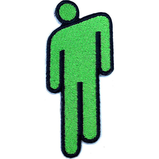 Billie Eilish Blohsh Green Embroidered Patch Front