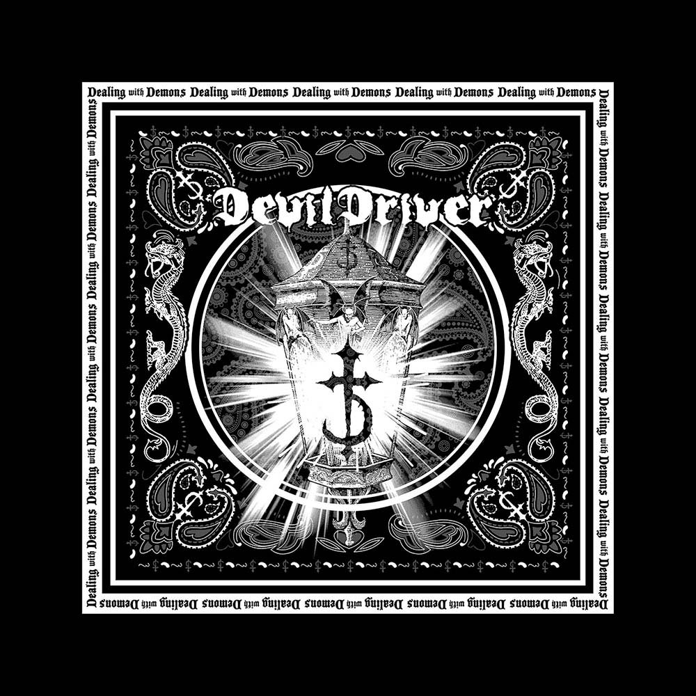 Devil Driver Lantern Bandana Front
