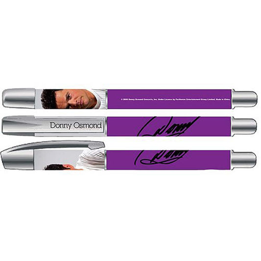 Donny Osmond Signature Gel Pen School Supplies Front