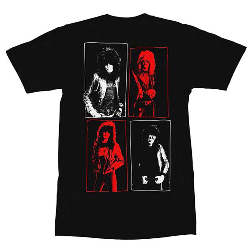 Motley Crue 40 Years (Back Print) Slim Fit T-shirt Back