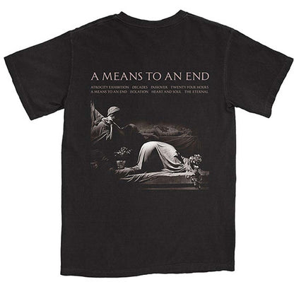 Joy Division A Means To An End (Back Print) Slim Fit T-shirt Back