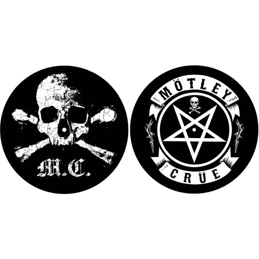 Motley Crue Skull/Pentagram Slipmat Front