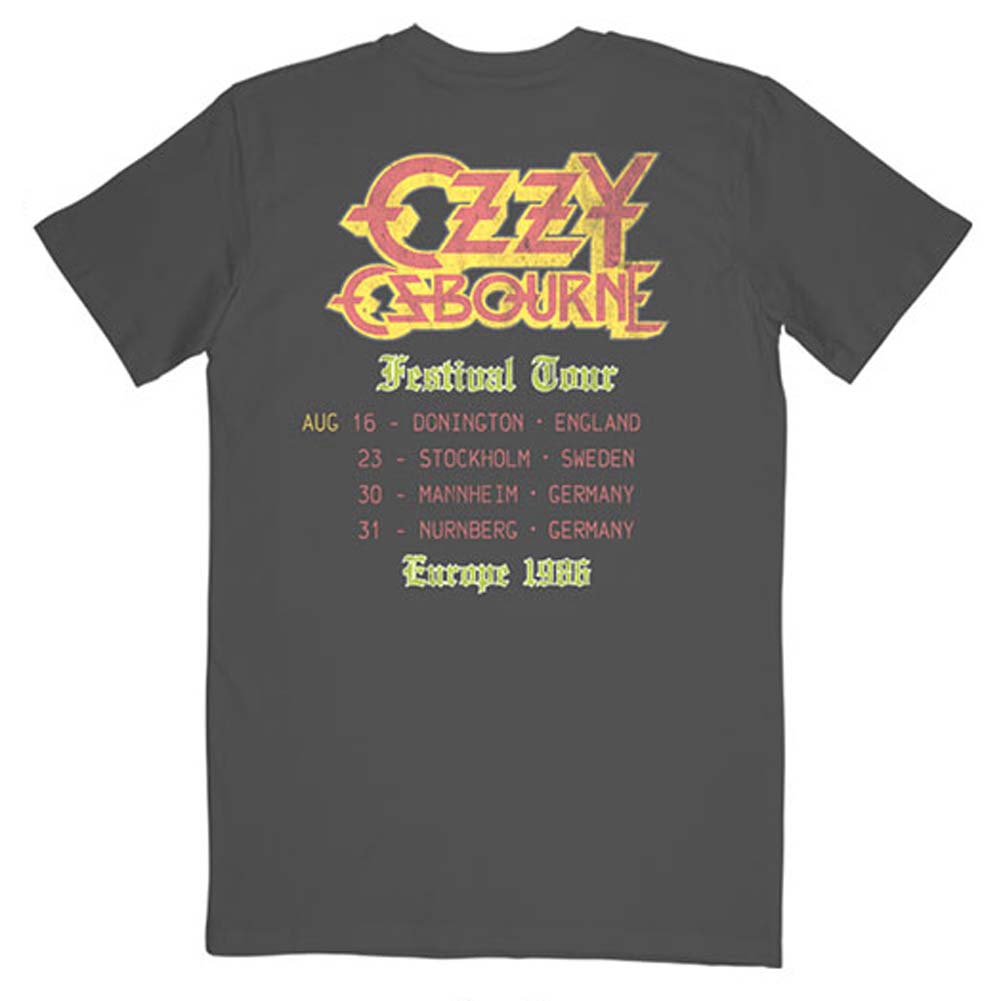 Ozzy Osbourne Ultimate Remix (Back Print) Slim Fit T-shirt Back